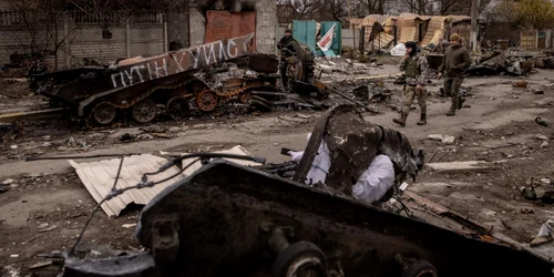 Ucraina- Rusia - a 43-a zi de război bucha. FOTO Gettyimages