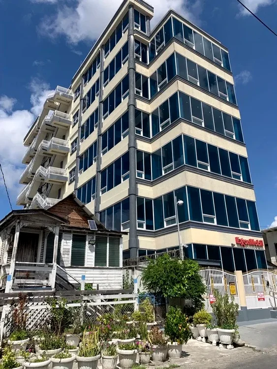 Sediul central al ExxonMobil din Guyana Foto: DER SPIEGEL