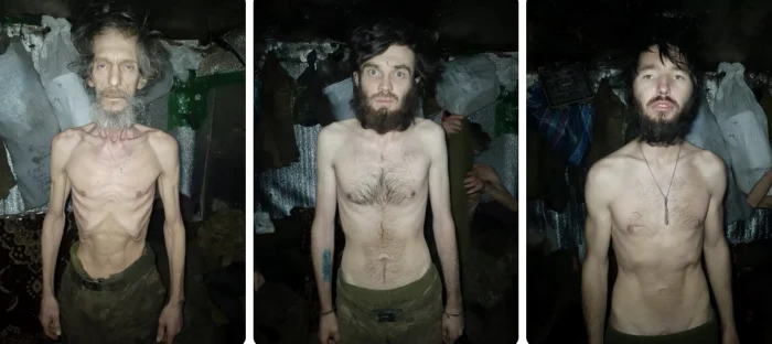 Imagini cu soldati ucraineni emaciați foto via Kyiv Post