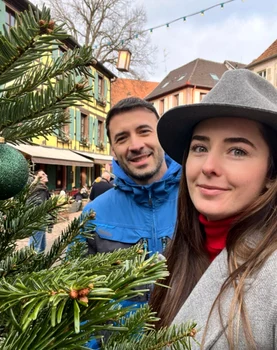 Marina și Daniel Nițoiu merg des în vacanțe foto:arhiva personală 