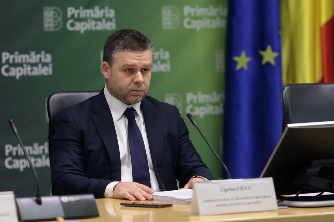 Primarul Capitalei, Ciprian Ciucu. Foto: Inquam Photos/George Călin