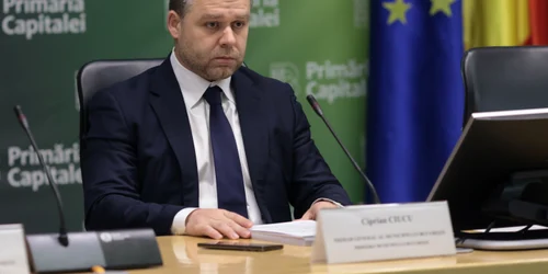 Ciprian Ciucu la Şedinţa Consiliului General al Municipiului Bucureşti FOTO Inquam / George Călin