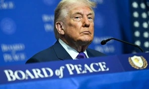 AFP  20260219  988H82J  v1  HighRes  UsPoliticsDiplomacyTrump jpg