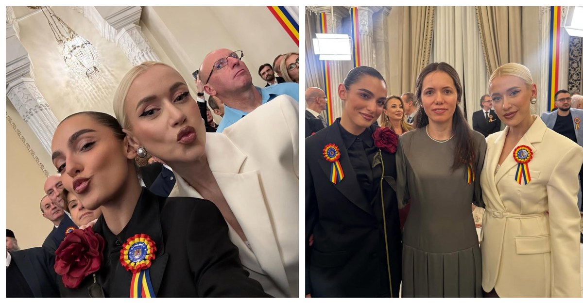 Andreea Raicu, apariție elegantă la Cotroceni