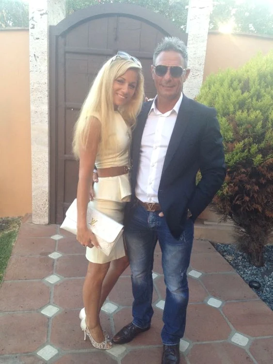 Mayka Kukucova şi milionarul Andrew Bush în perioada în care formau un cuplu Foto Facebook