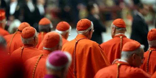 Cardinalii ascultă slujba oficiată de Papa Francisc în decembrie 2024 FOTO Shutterstock jpg