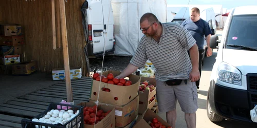 Marfa a fost confiscată din Piaţa Stupini Foto: arhivă ADS