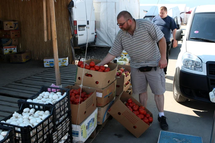 Marfa a fost confiscată din Piaţa Stupini Foto: arhivă ADS