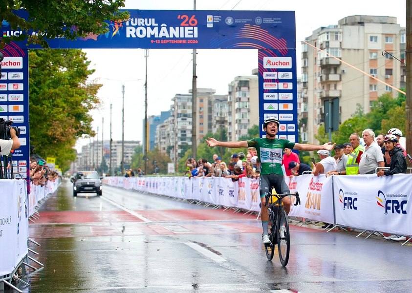 Cu o etapă înainte de final, Cristi Răileanu a urcat pe locul 2 în clasamentul general al Turului României la ciclism