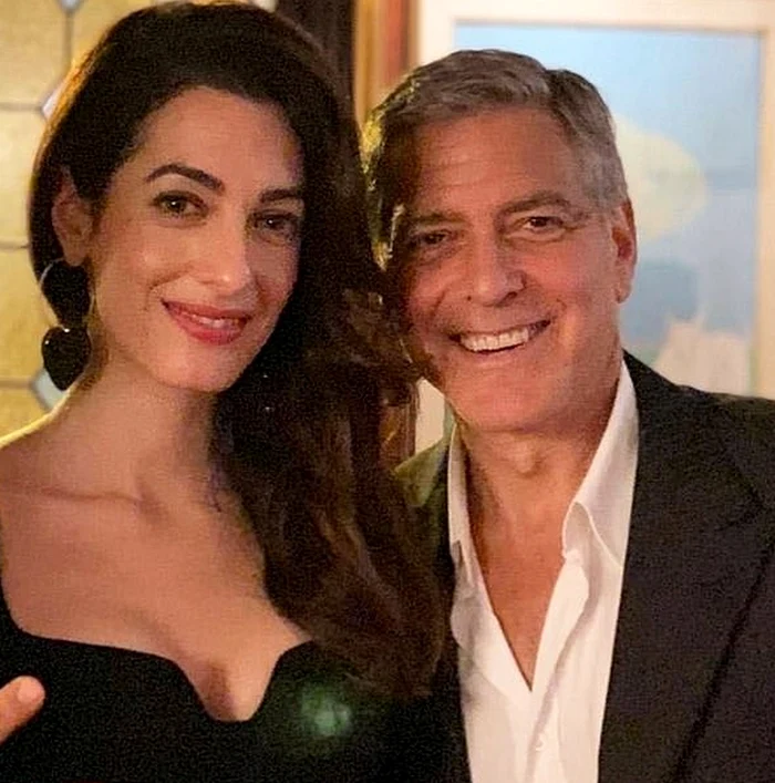 
    Amal a strălucit la brațul soțului eifoto: arhivă  