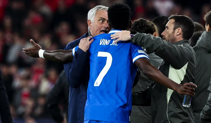 José Mourinho și Vinícius Júnior au avut ceva de împărțit (FOTO: EPA)