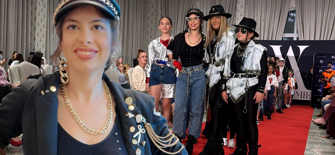Elena Boncea a deschis un show de moda care l-a avut ca inspiratie pe Regele Pop-ului, Michael Jackson
