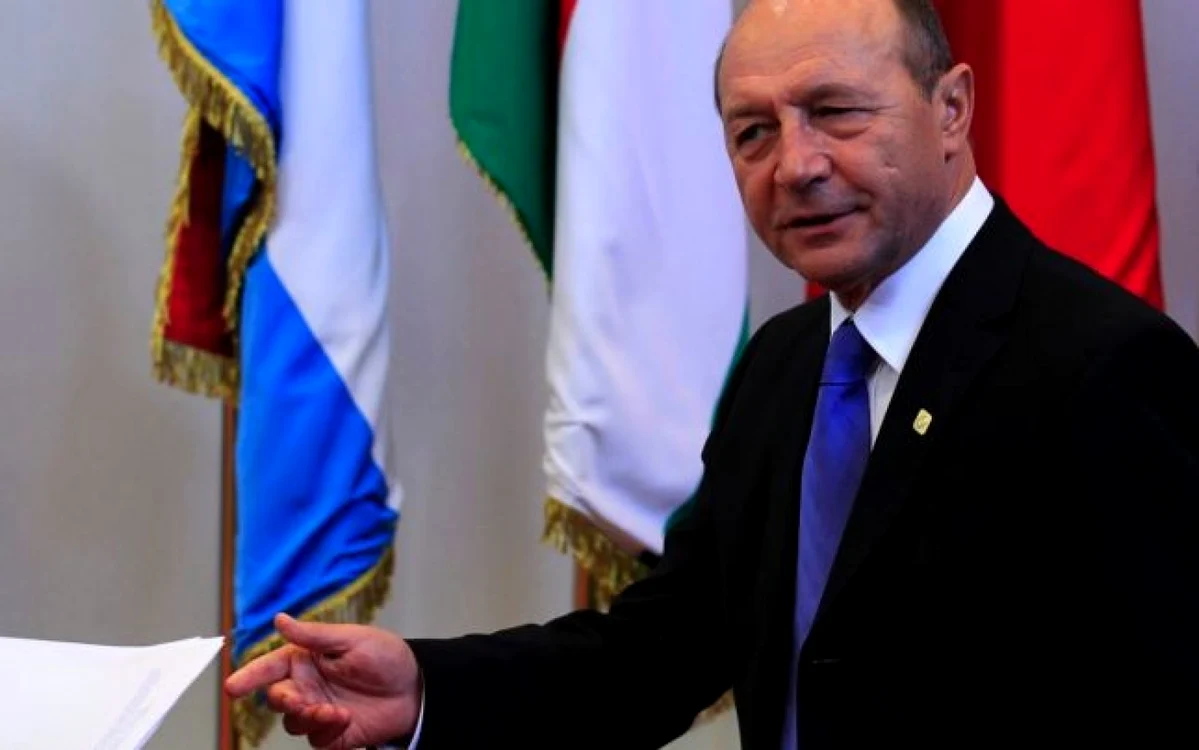 Preşedintele Traiana Băsescu FOTO Arhiva Adevarul