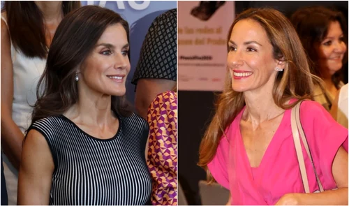 Regina Letizia și sora sa, Telma Ortiz. FOTO: Profimedia