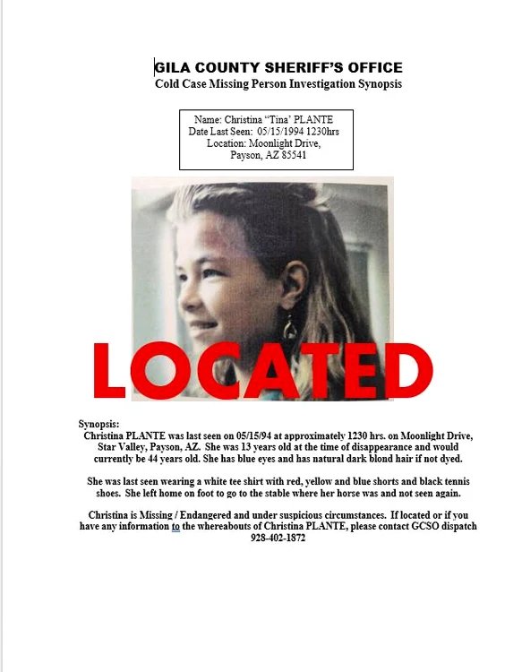 FOTO Facebook Gila County Sheriff's Office