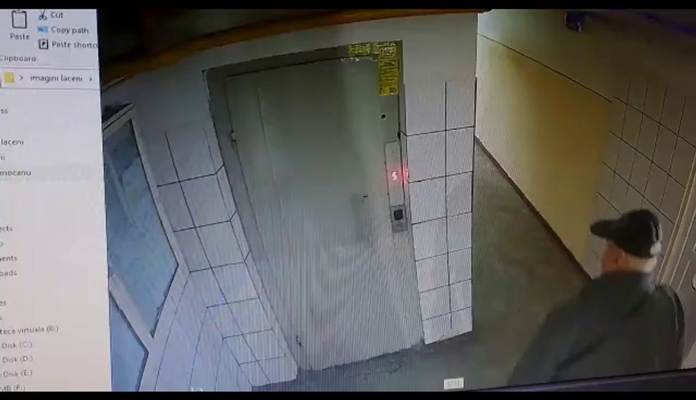Hoți prinși cu ajutorul camerelor video instalate în scara unui bloc. Furaseră 8.000 de lei de la un bărbat VIDEO