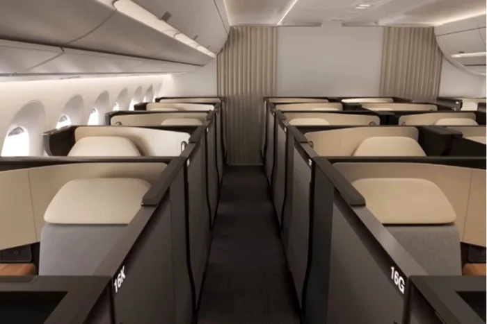 Clasa Business. Foto: Qantas 