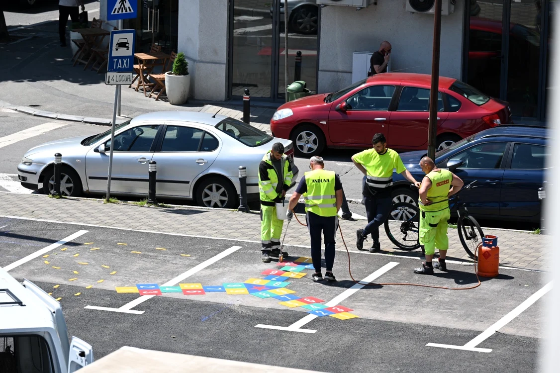 Au începu amenajările pentru 1 Iunie. FOTO: Primăria Sectorului 1