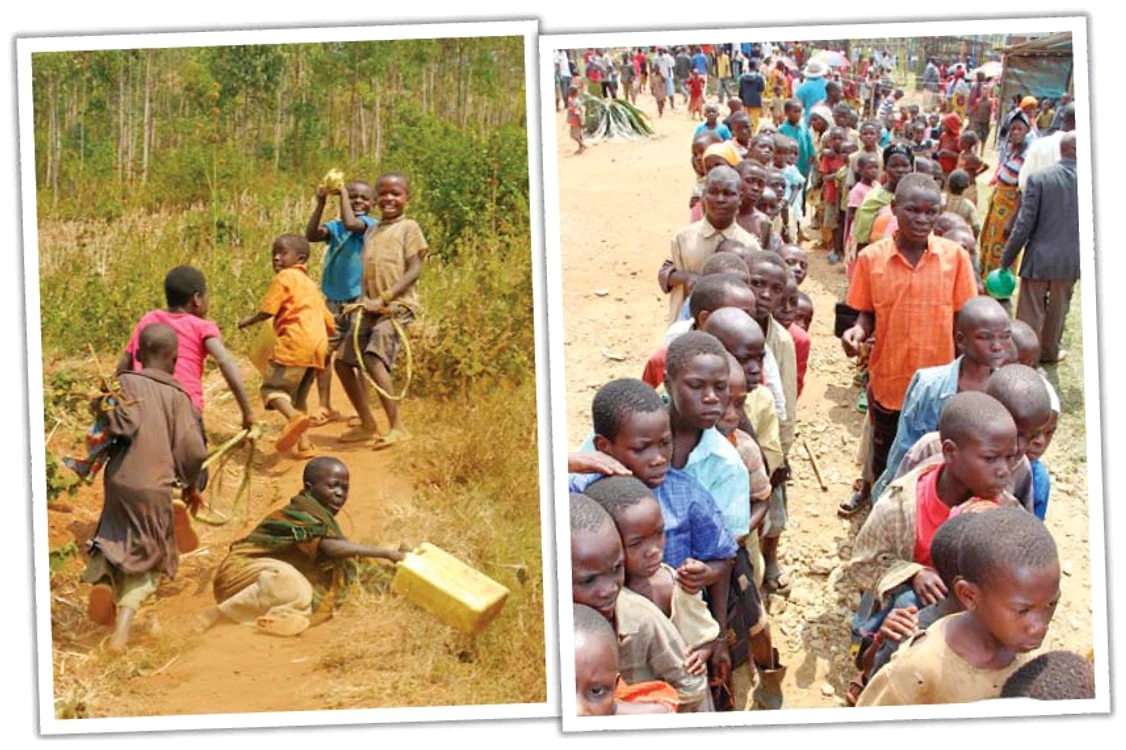 Copiii din Burundi trăiesc în condiţii greu de imaginat