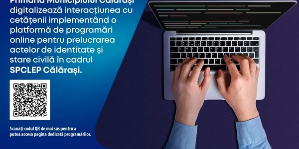calarasi actele de identitate se pot obtine dupa o programare online foto faceb/PMC