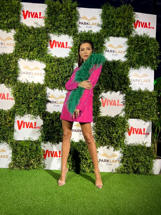 Ilinca Vandici a preferat o ţinută elegantă