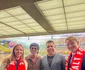 Prințesa Ingrid Alexandra și Prințul Sverre Magnus cu Ronaldinho la meciul Brazilia Norvegia de la Campionatul Mondial de Fotbal din SUA. FOTO: Casa Regală norvegiană