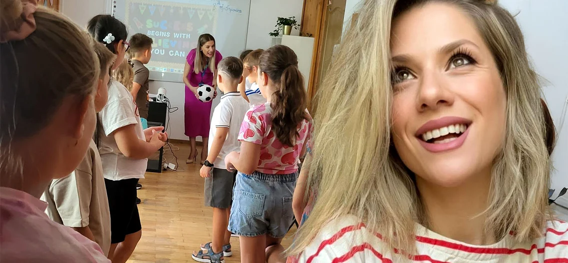 Tily Niculae , profa de engleză la început de drum   