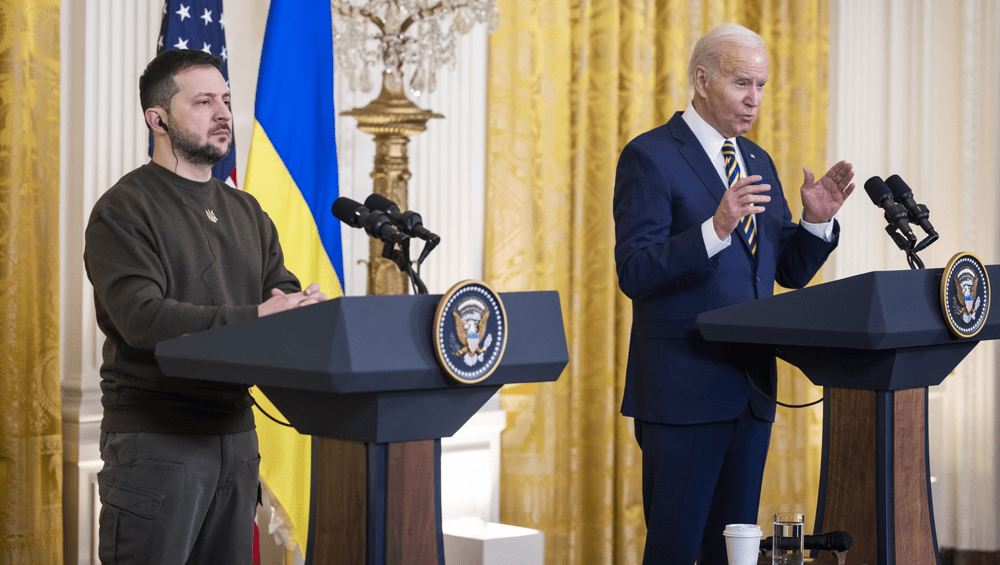 Ce impresie i-a făcut Zelenski lui Biden. „Ar fi fost o surpriză să nu ceară mai mult armament”
