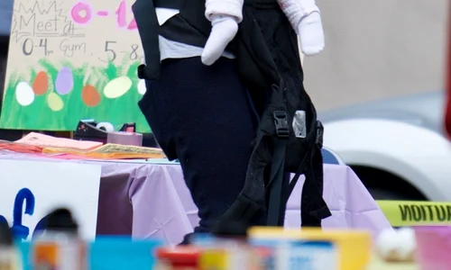 *EXCLUSIVE* Bradley Cooper and Irina Shayk taking their daughter to an Easter party jpeg