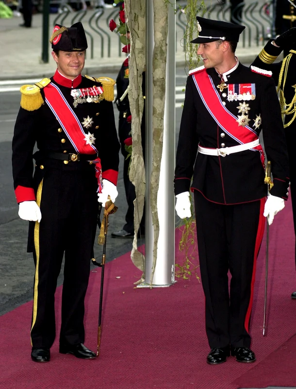Frederik al Danemarcei la nunta lui Haakon al Norvegiei. FOTO: Getty Images