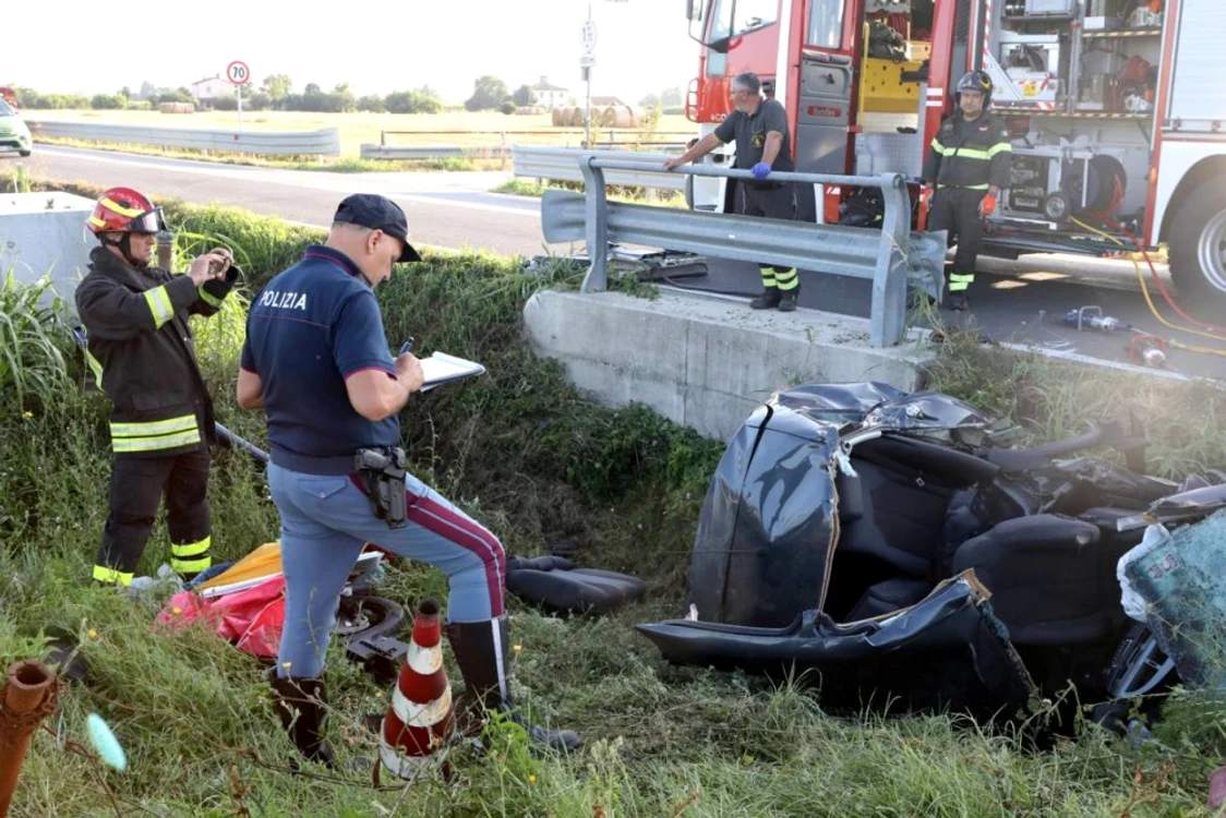 Patru români au murit într-un accident pe străzile ItalieiFoto: Ravaglia