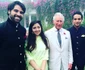 Regele Charles cu Samir Andrea Kasliwal, Devisha Singh și Dhruv Raj Singh, vărul lui Sawai Padmanabh Singh, Maharajahul din Jaipur. FOTO: Instagram