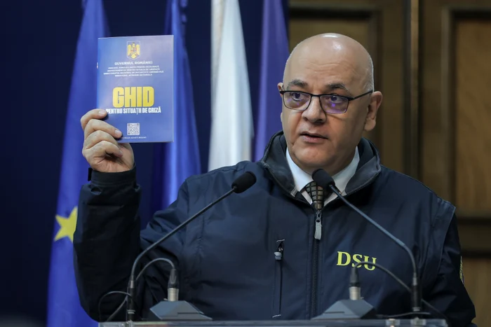 Raed Arafat spune că trebuie să fim pregătiți pentru un cutremur de mare intensitate FOTO Inquam