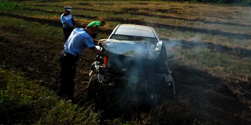 Accidentul rutier a avut loc în această dimineaţă. FOTO: Redeşteptarea