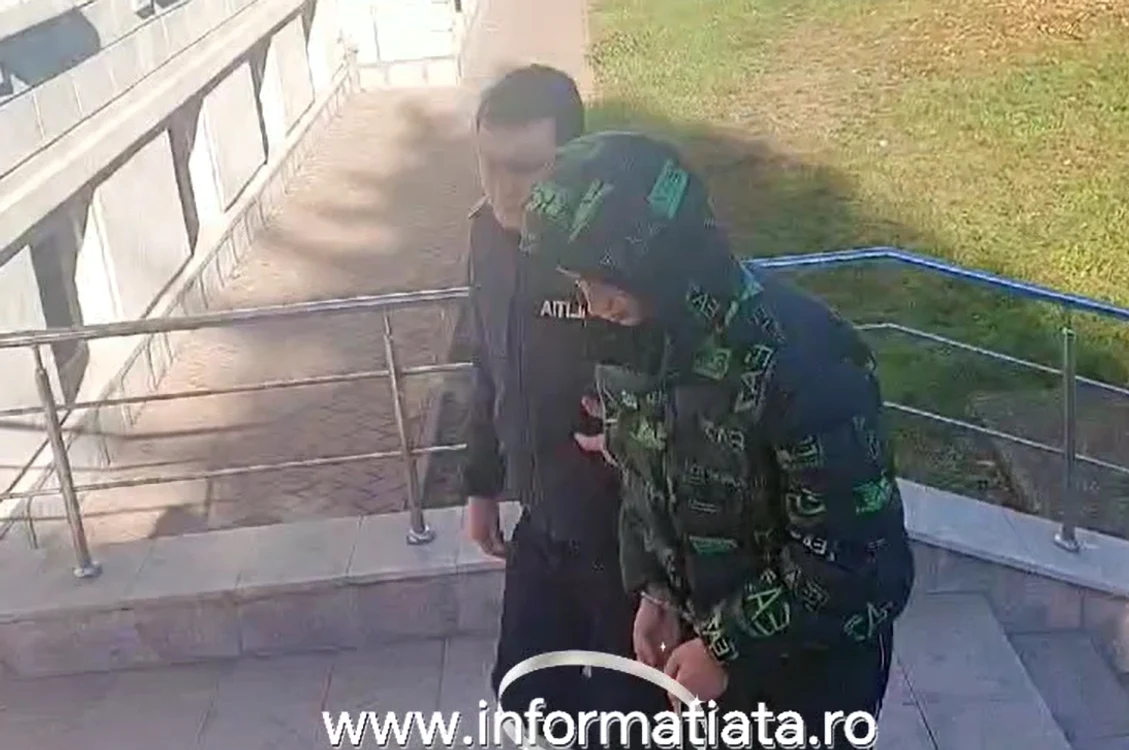 Tânărul a fost arestat preventiv Foto: Captură video