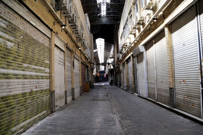 Marele bazar din Teheran a fost închis după avertismentele de evacuare FOTO Profimedia