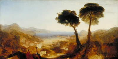 Joseph Mallord William Turner   The Bay of Baiae, with Apollo and the Sibyl   Google Art Project jpg