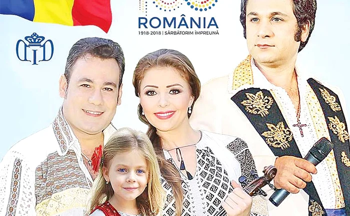 
    Ionuț, Doinița și fiica lor, Ioana-Maria, pe afișul festivalului  