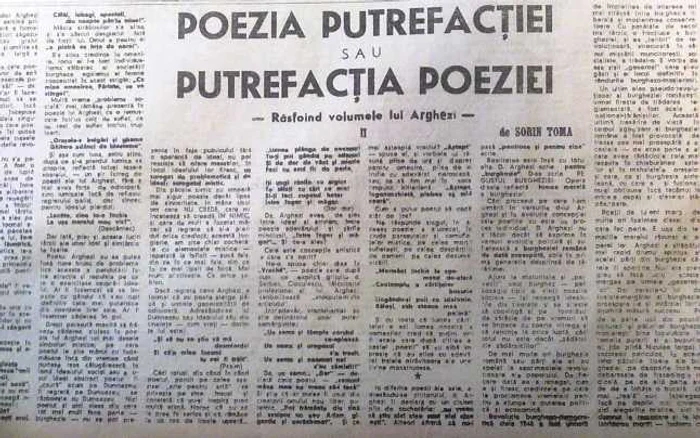 poezia putrefactiei