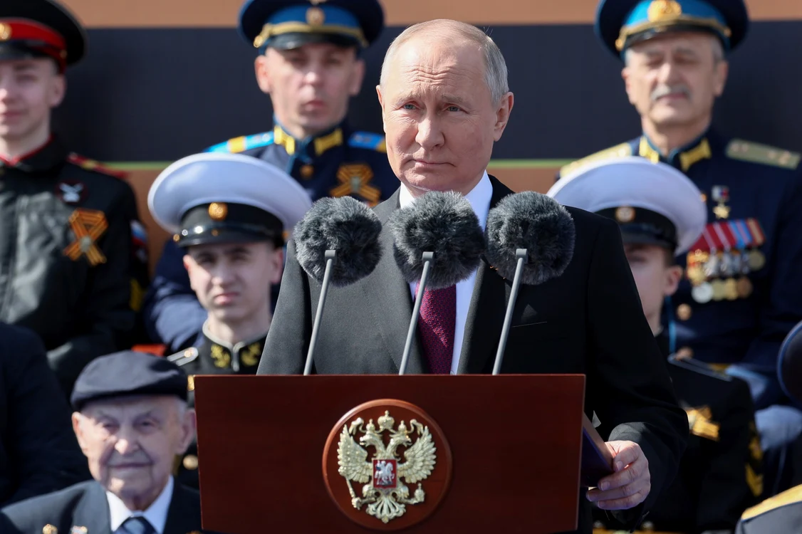 Vladimir Putin la o paradă de 9 mai. FOTO arhivă Profimedia
