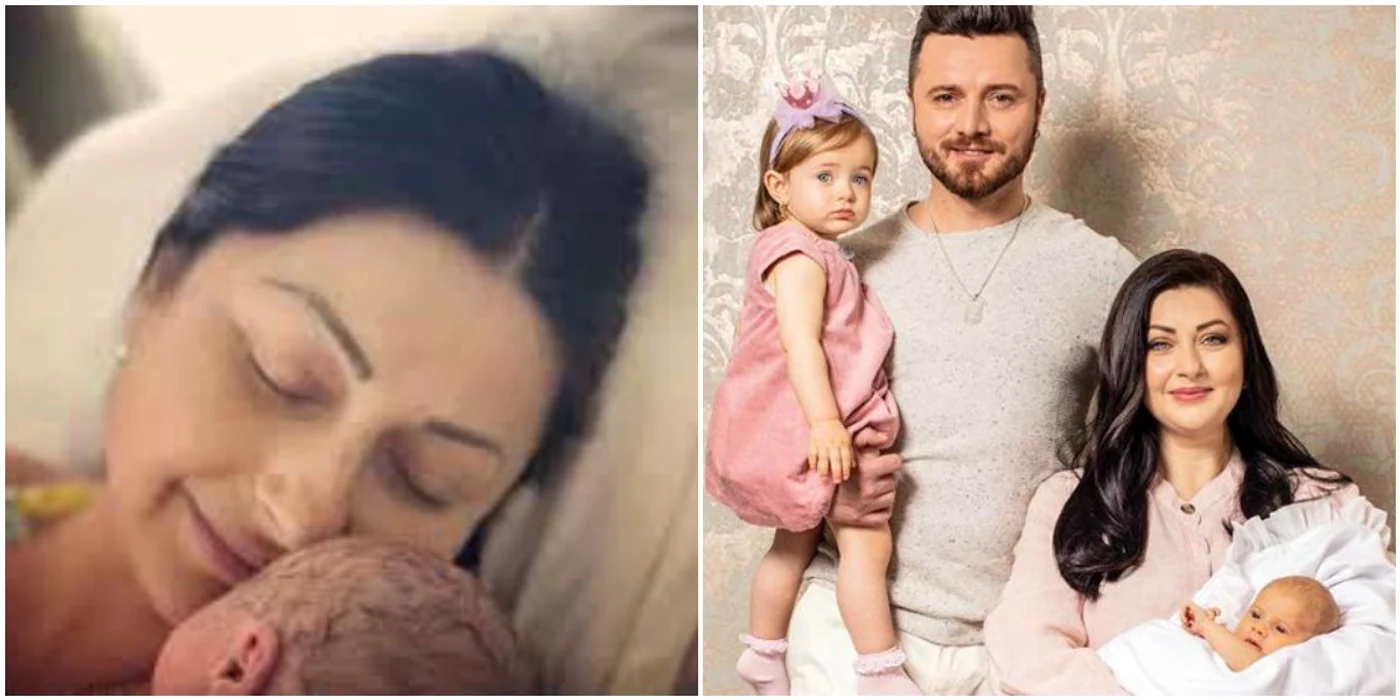 Gabriela Cristea şi Tavi Clonda au ales naşii pentru Iris, mezina familiei jpeg