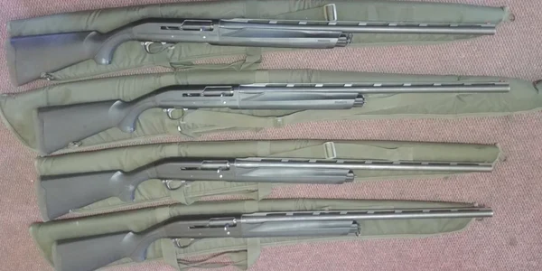 Arme confiscate de la vanatori libanezi FOTO IPJ Tulcea
