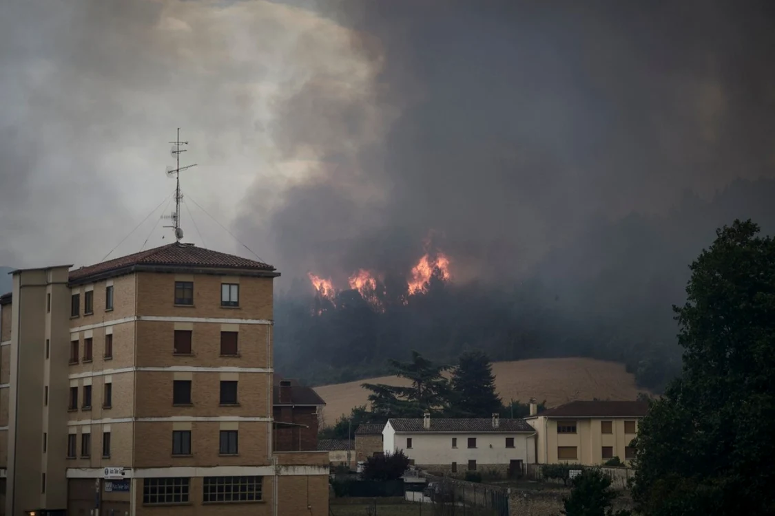 Incendiu in Spania FOTO Profimedia
