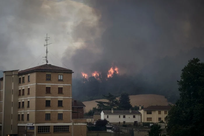 Incendiu in Spania FOTO Profimedia