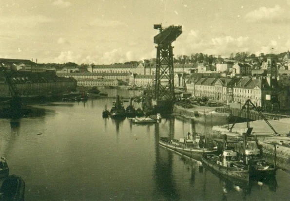 Arsenalul din Brest, în perioada interbelică (© Wikimedia Commons)