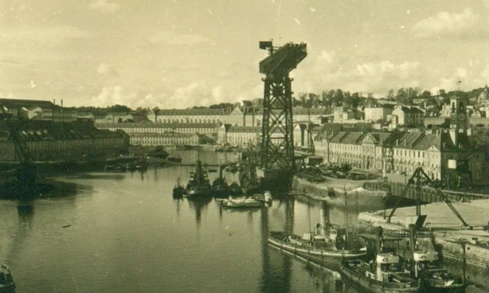 Arsenalul din Brest, în perioada interbelică (© Wikimedia Commons)