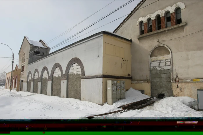 Hala Matache, vandalizată de hoţi/ foto: Marian Vilău