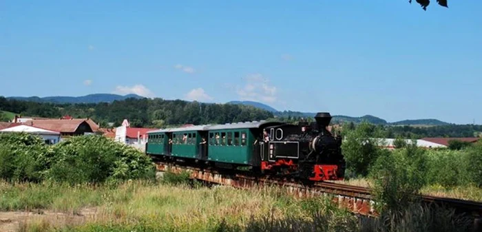 Singura cale ferată îngustă aflată în funcţiune în judeţ în scop turistic funcţionează la Brad. FOTO: G.H.