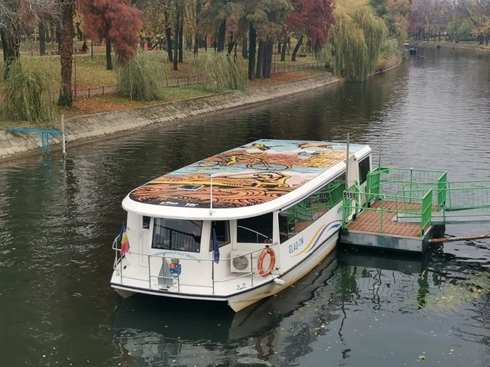 Cinci vaporaşe au fost înfrumuseţate de artişti graffiti FOTO Ş.Both