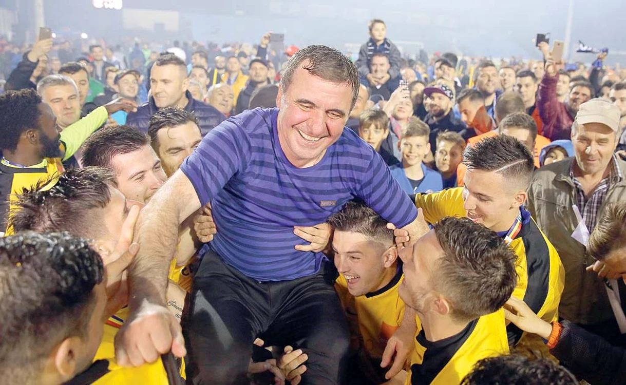 
    2017: Hagi a devenit  pentru prima dată  campion ca antrenorFoto: Sportpictures.eu  